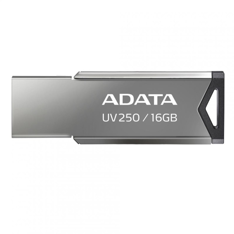 Usb flash drive adata uv250 16gb 2.0 metalic argintiu