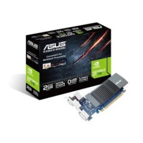 Placa video asus nvidia geforce gt 710 cu suport montare gt710-sl-2gd5-brk pci express 2.0 gddr5