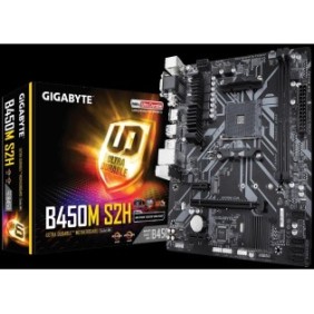 Placa de baza gigabyte socket am4 b450m s2h amd b450m 2x ddr4 3200(o.c.)/2933/2667/2400/2133 mhz memory