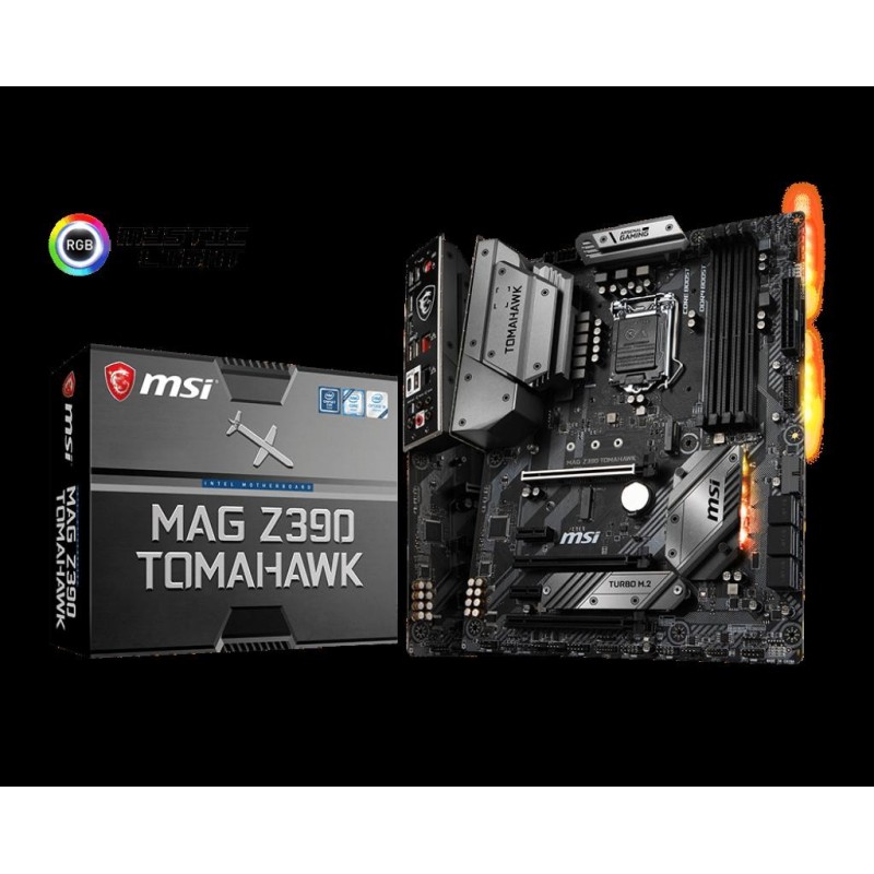 Placa de baza msi mag z390 tomahawk socket: 1151 intel® z390 chipset4 dimms dual channel