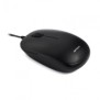 Mouse serioux cu fir optic noblesse 9800m 1000dpi negru ambidextru blister cablu 1.6m usb