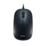 Mouse serioux cu fir optic noblesse 9800m 1000dpi negru ambidextru blister cablu 1.6m usb