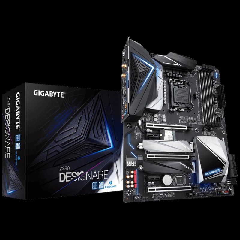 Placa de baza gigabyte z390 designare intel z390 express chipset lga1151 v2 4 x ddr4