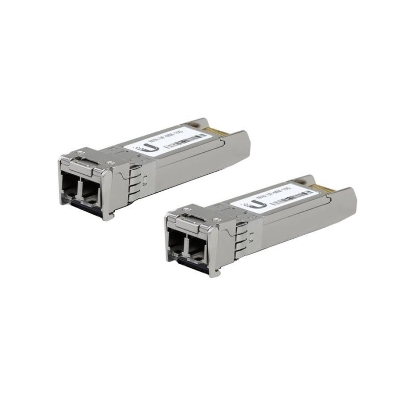 Ubiquiti u fiber uf-mm-10g multi-mode module 10g 2-pack data rate: 10 gbps sfp+ cable distance: