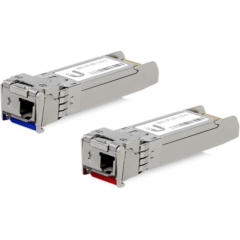 Ubiquiti u fiber single-mode module uf-sm-10g-s 10g bidi 2-pack data rate: 10gbps sfp+ cable distance: