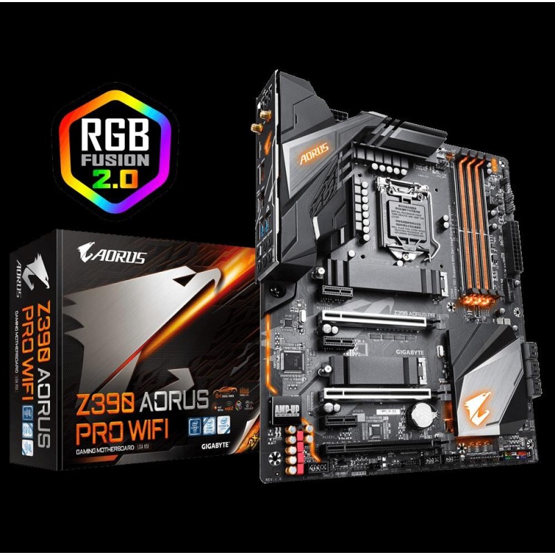 Placa de baza gigabyte z390 aorus pro wifi intel z390 express chipset lga1151 v2 4x