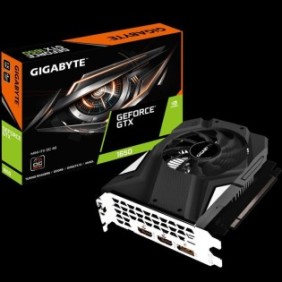 Placa video gigabyte gtx 1650 mini itx oc 4gbgddr5 gv-n1650ixoc-4gd core clock tbd cuda cores