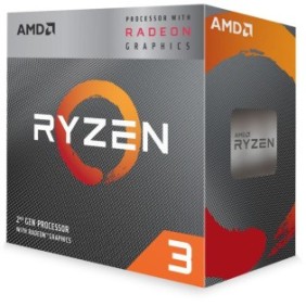 Procesor amd ryzen 3 3200g yd3200c5fhbox 4 nuclee 3.5ghz (3.7ghz maxturbo) 4mb am4 65w