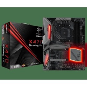 Placa de baza asrock x470 gaming k4 fatal1ty 4 x ddr4 dimmslots amdryzen series cpus