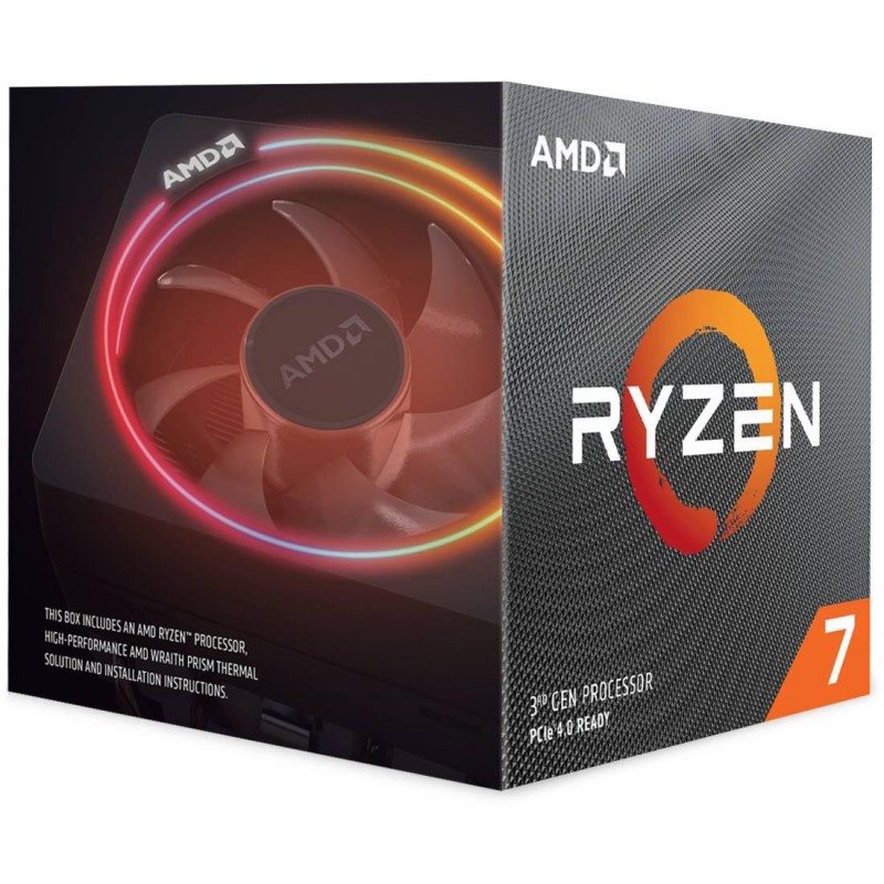 Procesor amd ryzen 7 3700x 100100000071box 3.6 ghz socket am432mb cache 64-bit.