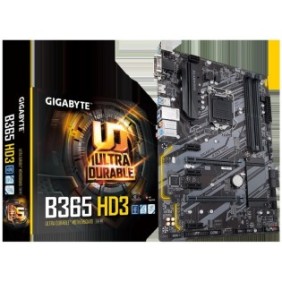 Placa de baza gigabyte intel b365 hd3 supports 9th and 8th gen intel®core™ processors dual