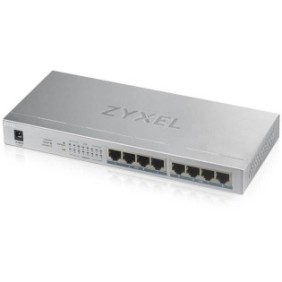 Zyxel gs1008-hp 8 port gigabit poe+ unmanaged desktop switch 8 x poe 60 watt