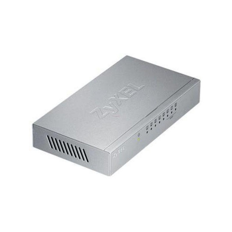 Zyxel es-108a v3 8-port desktop/wall-mount fast ethernet switch