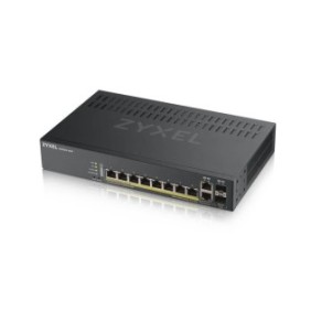 Zyxel gs1920-8hpv2 8 port gbe smart managed poe switch 2x gbe combo (rj45/sfp)