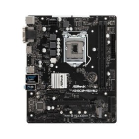 Placa de baza asrock socket 1151 h310cm-hdv/m.2 supports 9th and 8thgen intel® core™ processors (socket