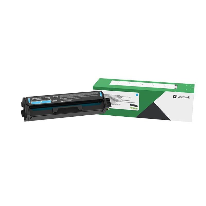 Toner lexmark c3220c0 laser toner cyan return program capacitate 1.5 kpagini compatibilitate mc3224adwe mc3326adwe c3224dw