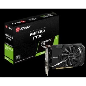 Placa video msi nvidia geforce gtx 1650 aero itx 4g oc interface: pci express x16