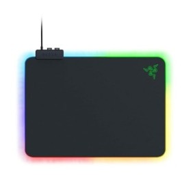 Mousepad razer firefly v2 hard surface mouse mat with chroma customizable lighting non-slip rubber base