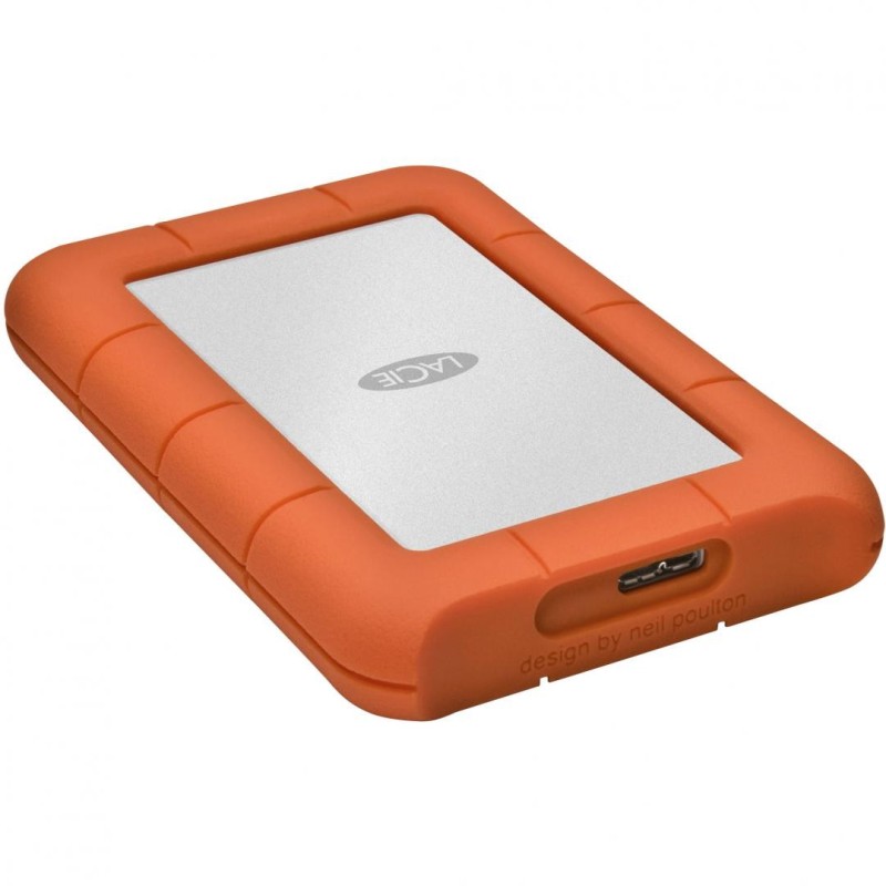 Hdd extern lacie rugged mini 2.5 5tb usb 3.0 portocaliu