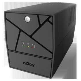 Ups njoy keen 1000 1000 va/600w line-interactive 4 prize schuko cu protectie repornire automata reglaj