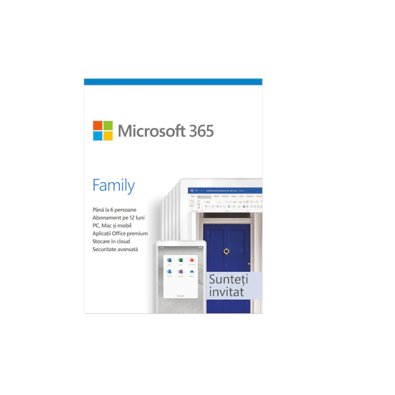 Microsoft 365 family alllng sub pk lic 1yronline eurozone c2r nr