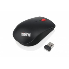 Mouse lenovo thinkpad wireless plug-and-forget 2.4 ghz wireless usb connection optical sensor and 1200 dpi