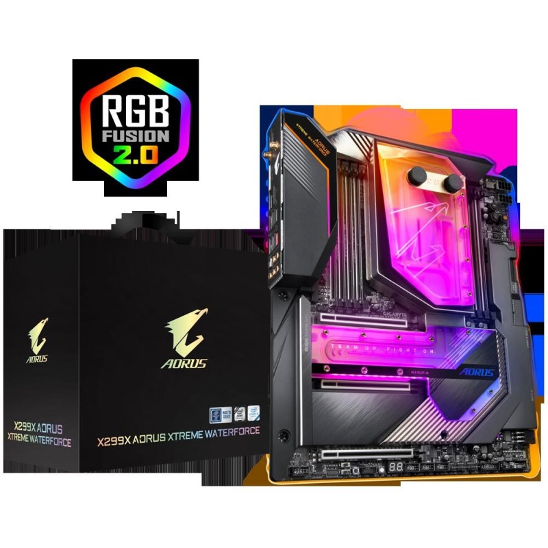 Placa de baza intel gigabyte x299x aorus xtreme waterforce / x299x aorus xtreme wf  intel