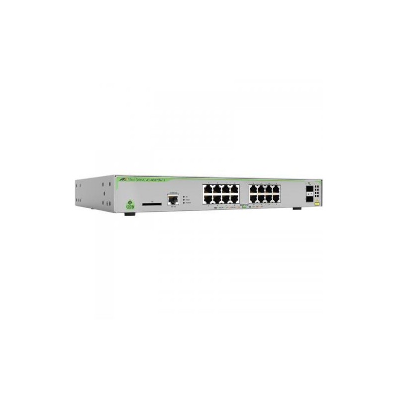 Switch allied telesis gs970 16 porturi gigabit 2 porturi sfp rackabil layer 3