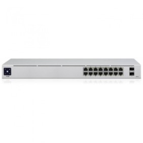 Ubiquiti unifi switch usw-16-poe 802.3at poe gigabit switches with sfp auto-sensing ieee 802.3af/at poe sfp