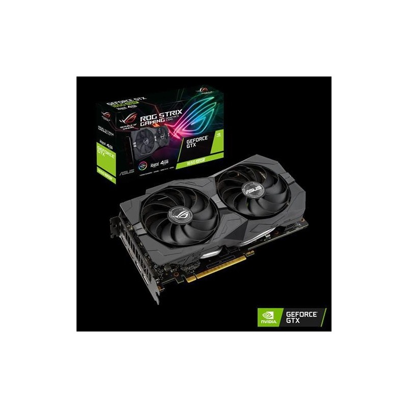 Placa video asus rog strix geforce® gtx 1650 super™ advanced edition 4gb gddr6 / rog-strix-gtx1650s-a4g-gaming