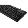 Tastatura genius kb-100 black cu fir (1.5m) interfata usb format standard cu taste numerice us