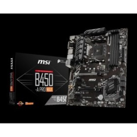 Placa de baza msi socket am4 b450-a pro max chipset amd b450 complet – max.ryzen7