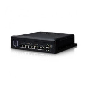 Ubiquiti unifi industrial switch usw-industrial 8xpoe++ 802.3af/at/bt poe gigabit  auto-sensing ieee 802.3af/at/bt poe 8 x