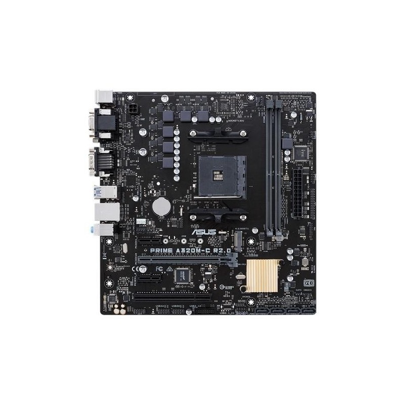 Placa de baza asus amd prime a320m-c r2.0 uatx
chipset amd a320 
memory 2 x