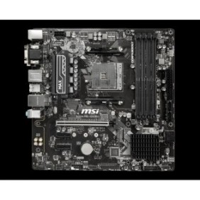 Placa de baza msi b450m pro-vdh max amd am4 motherboard inspired from architectural design with