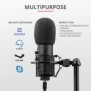 Microfon gxt256 exxo streaming mic usb  specifications general application home desktop indoor height of main