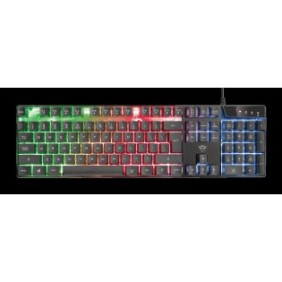 Tastatura trust gxt 835 azor illuminated gaming keyboard  specifications general key technology membrane height of