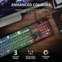 Tastatura trust gxt 835 azor illuminated gaming keyboard  specifications general key technology membrane height of