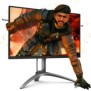 Monitor 27 aoc ag273qx gaming va 16:9 qhd 2560x1440 165 hz wled1 ms 400 cd/m2