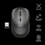 Mouse fara fir trust yvi wireless mouse - black  specifications general height of main product