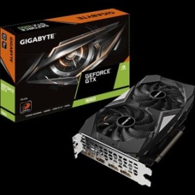 Placa video gigabyte nvidia geforce gtx 1660 d5 6g memory6gb gddr5 memory bus 192 bit