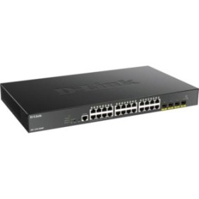 Switch d-link dgs-1250-28xmp  24 porturi gigabit 4 porturi sfp+ capacity 128gbps cpu speed: 800 mhz