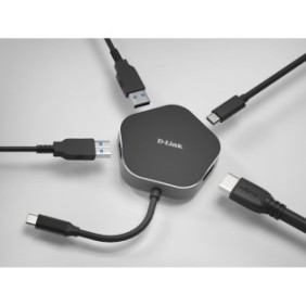 D-link dub-m420 usb-c to x2 superspeed usb 3.0 ports x1 hdmi supports up to 4kresolutions