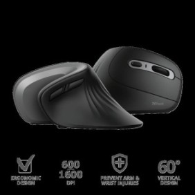 Mouse fara fir trust verro ergonomic wireless mouse  specifications general height of main product (in