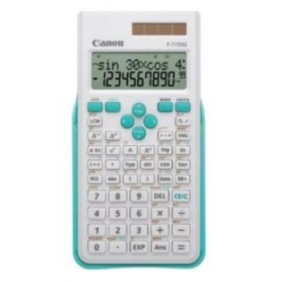 Calculator birou canon f715sgwbl 16 digiti display lcd 2 linii alimentare solara si baterie 250