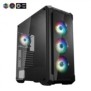 Carcasa fsp cmt520 plus fara sursa middle tower e-atx 2xusb3.0 2xusb2.0 hd audio vent. incluse: