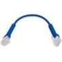 Ubiquiti unifi ethernet patch rj45 diametru: 3mm lungime: 22cm cat.6. culoare: albastru.