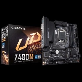 Placa de baza gigabyte z490m socket lga 1200  intel® z490m motherboard with advanced thermal design