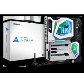 Placa de baza asrock z490 aqua socket lga 1200  supports 10th gen and future generation