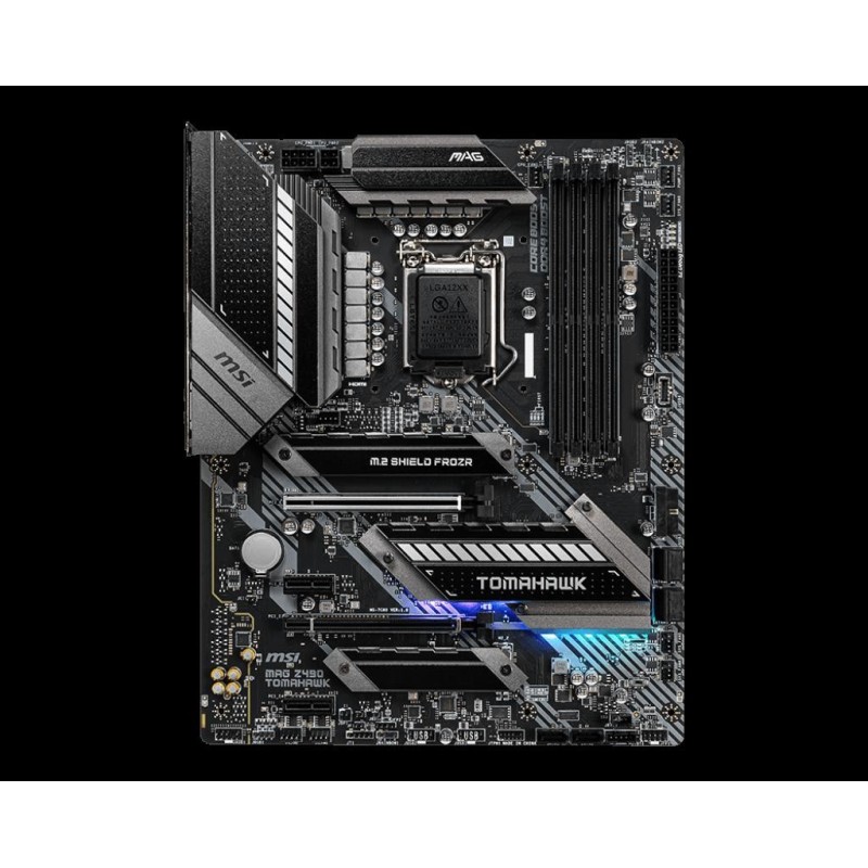 Placa de baza msi mag z490 tomahawk socket lga 1200  model name mpg z490 tomahawk